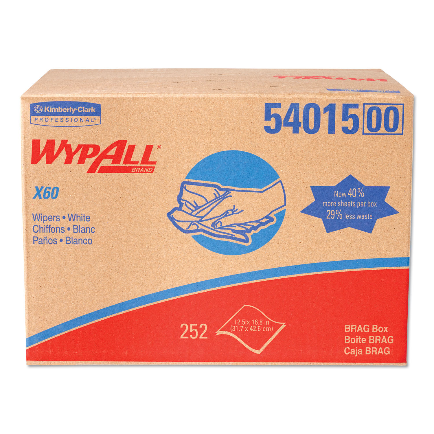 General Clean X60 Cloths by WypAllandreg; KCC54015