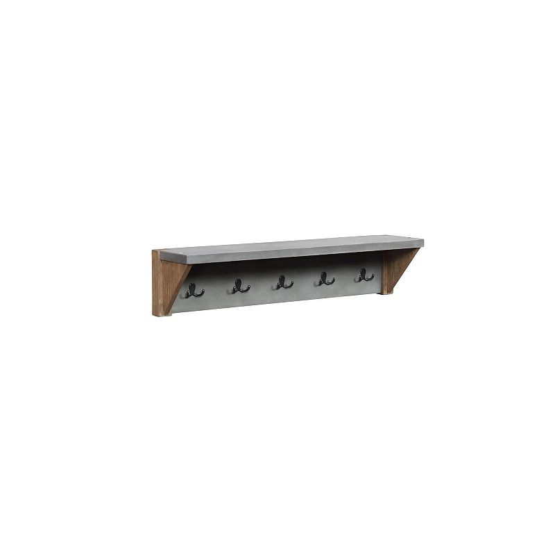 Alaterre Furniture Newport Shelf Coat Rack