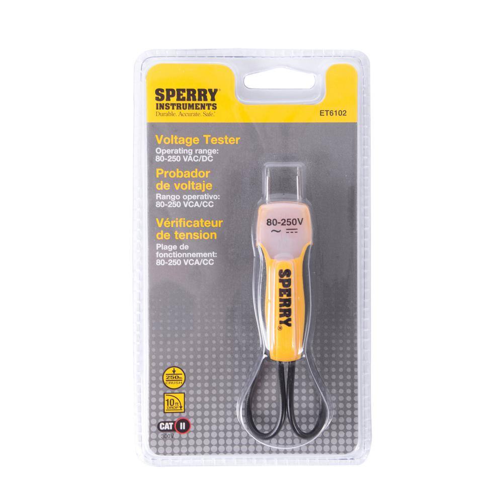 Sperry 80-250 VACDC Voltage Tester ET6102