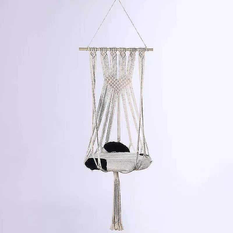 Large Lace Cat Hammock， Lace Hanging Swing Pet Bed Basket Home Pet Cat Accessories Dog Cat House Puppy Bed Gift