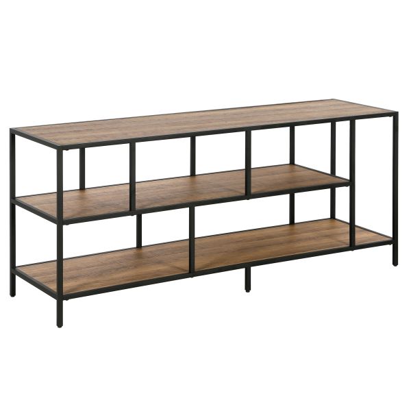 Winthrop Rectangular TV Stand with Metal Shelves for TV's up to 60