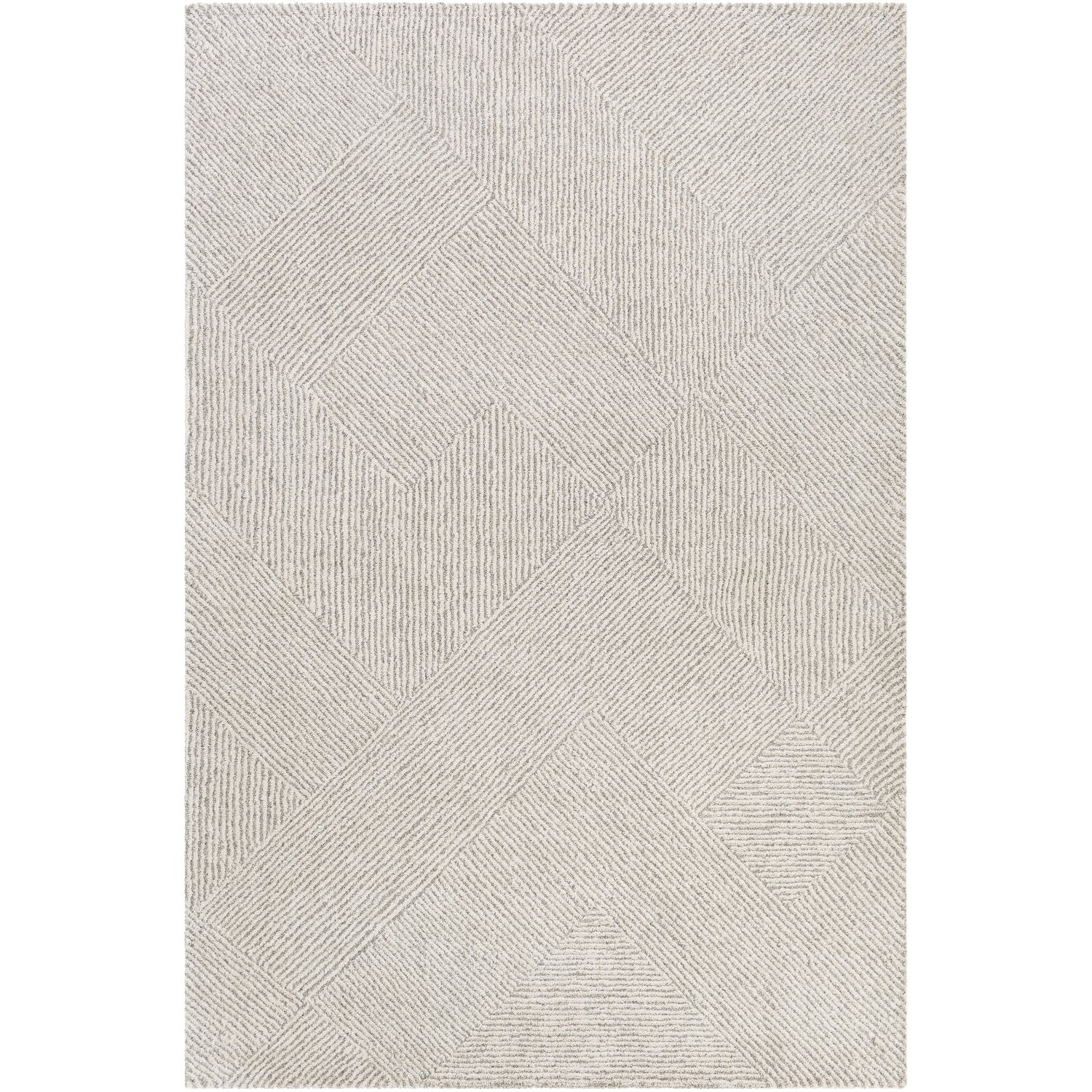 Gavic Rug in Cream, Beige, Light Gray, Taupe, Charcoal