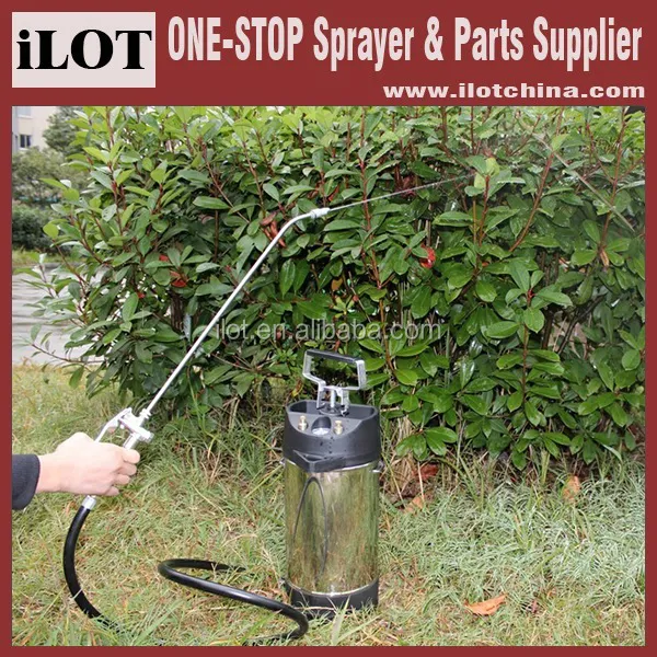 iLot 5/10litre Stainless Steel Auto Pressure High Pressure  Pest Control Garden Compression Sprayer (A Grade)