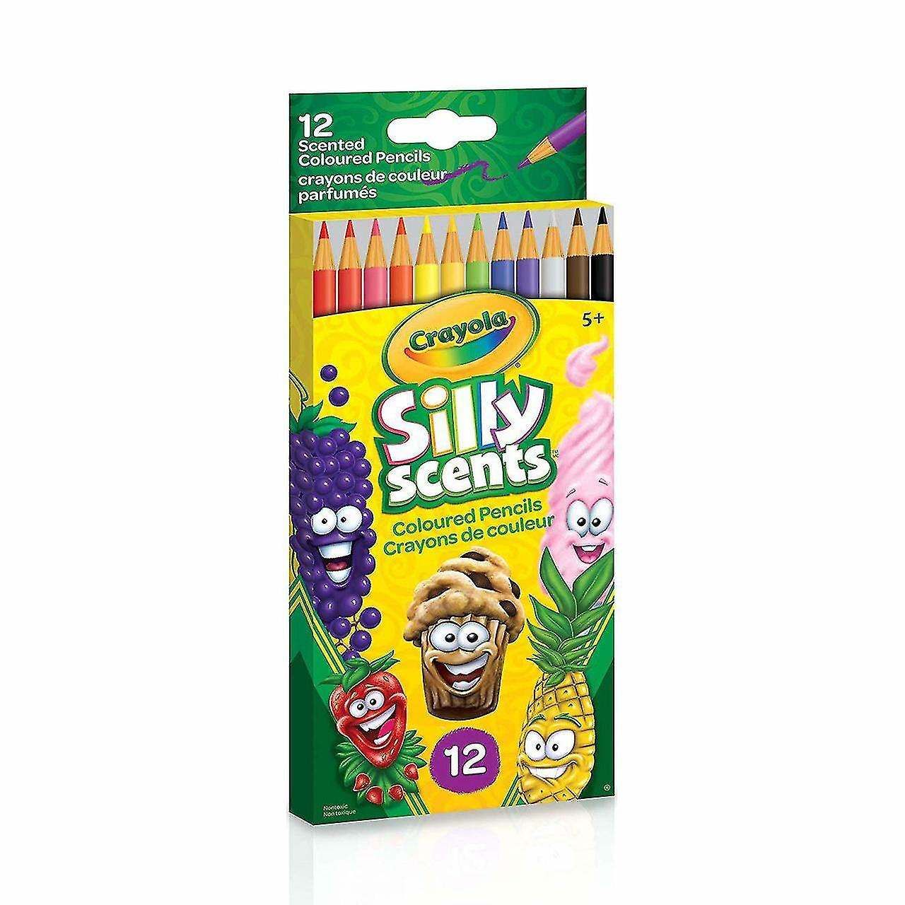 Crayola silly scents colored pencils 12 ct