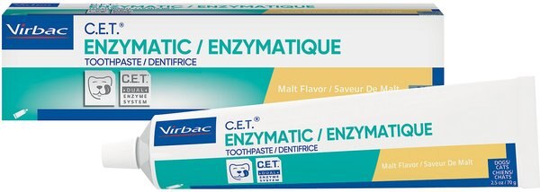 Virbac C.E.T. Enzymatic Malt Flavor Dog and Cat Toothpaste