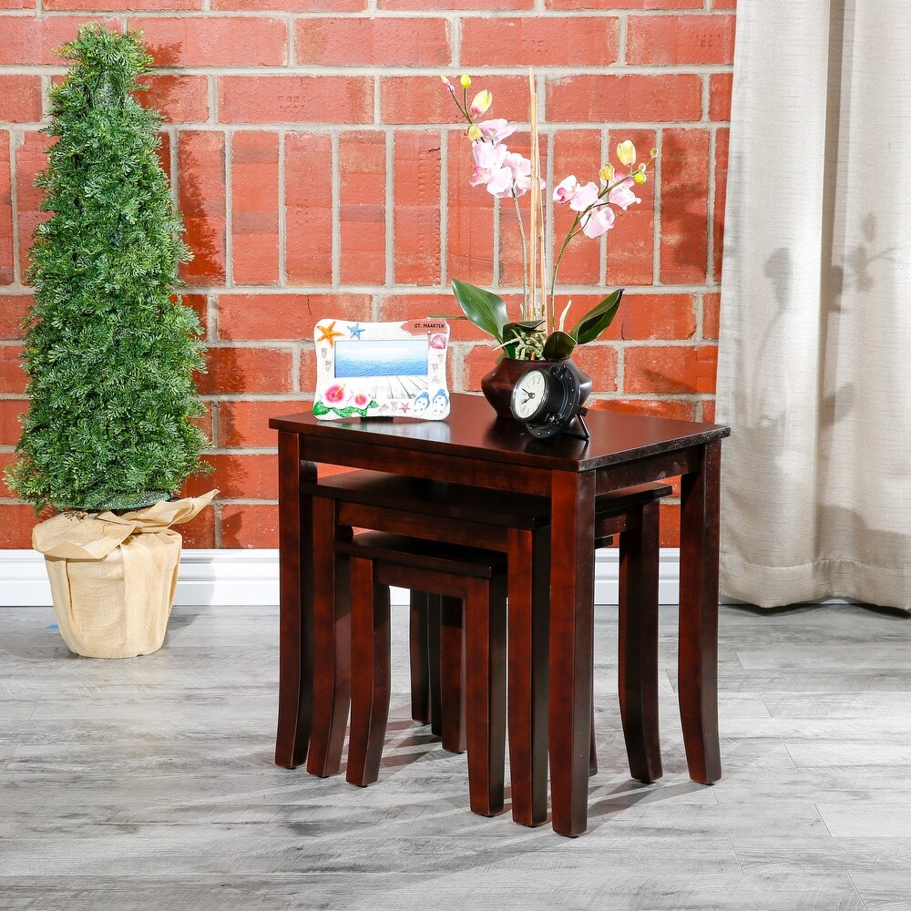 DTY Indoor Living Avon 3 Piece Nesting Table Set