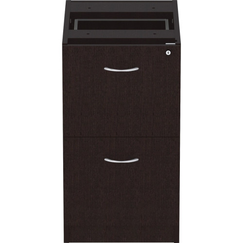 Lorell Essentials Espresso Laminate Pedestal (18221)