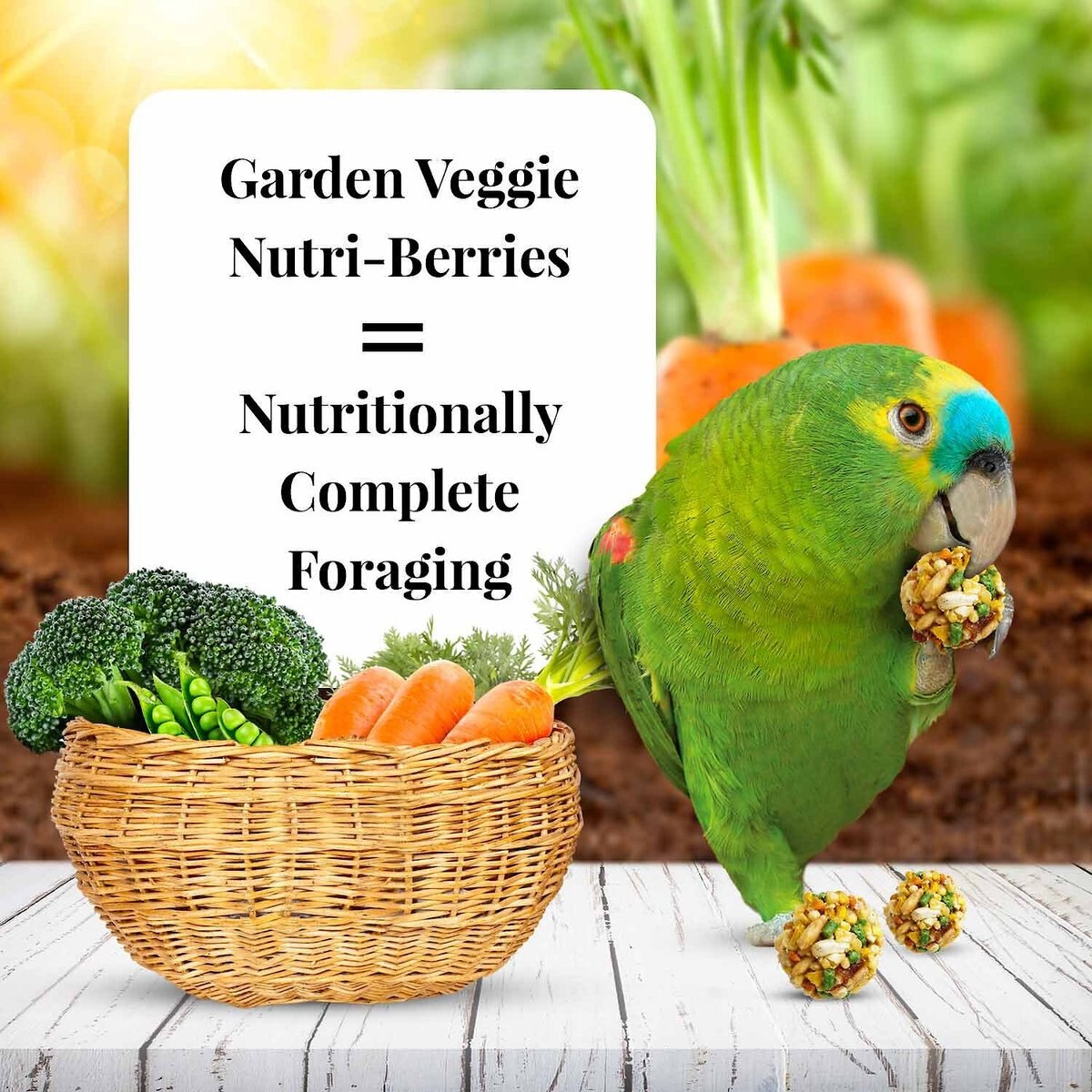 Lafeber Garden Veggie Nutri-Berries Parrot Food