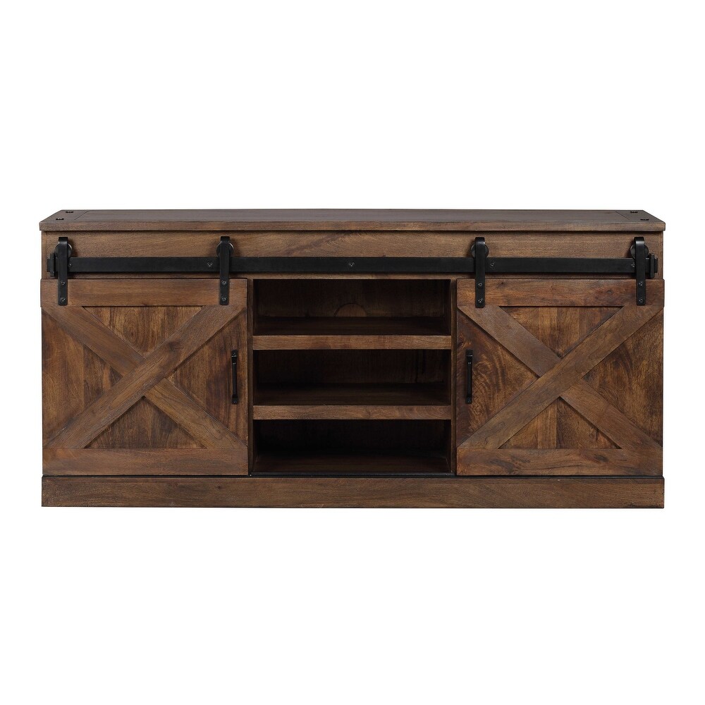 Dawson Rustic Brown Console   68\