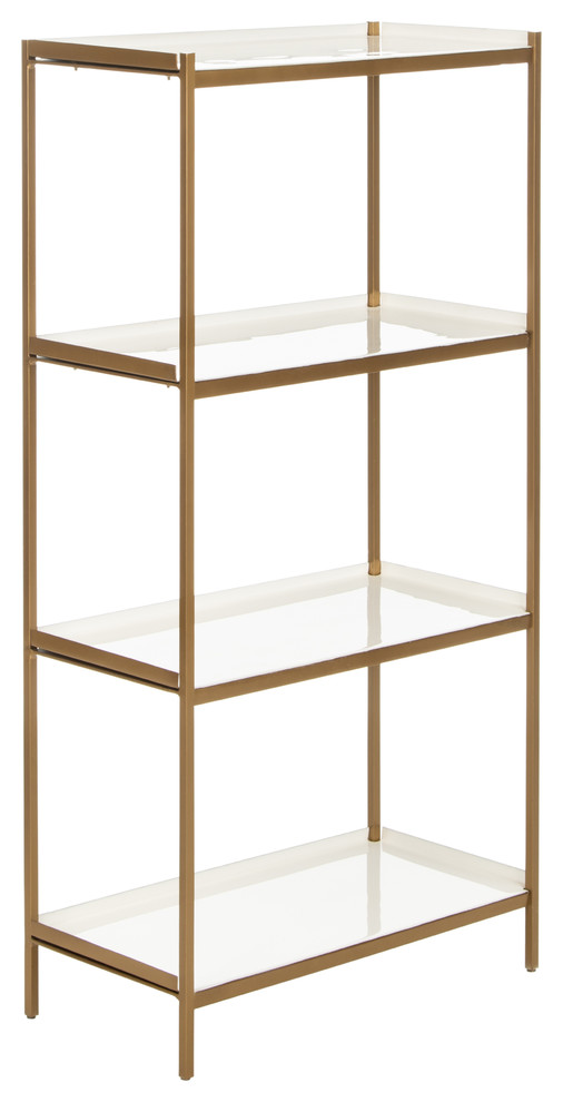 Studio Seven Daniella 4 Tier Etagere   Contemporary   Bookcases   by Safavieh  Houzz