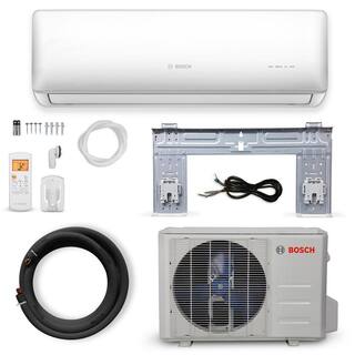 Bosch Max Performance ENERGY STAR 9000 BTU 0.75-Ton Ductless Mini Split Air Conditioner and Heat Pump 230-Volt60 Hz 8733954432