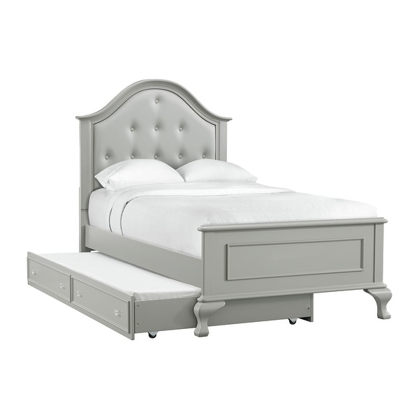 Picket House Furnishings Jenna Twin Panel Bedroom Set in Grey - - 34057027