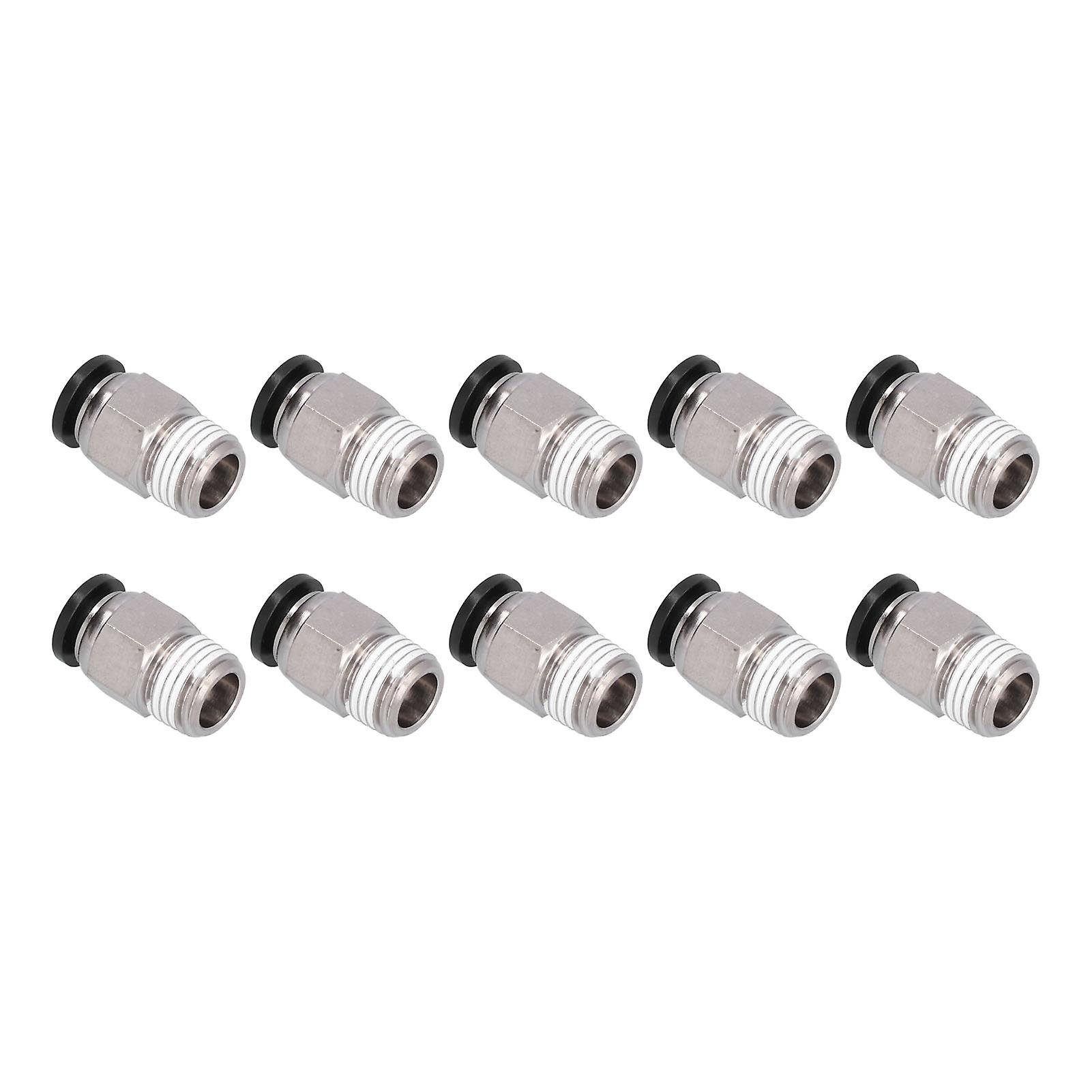 Externally Pneumatic Quick Plug Connector Good Sealing Durable Quick Pneumatic Connector10-03