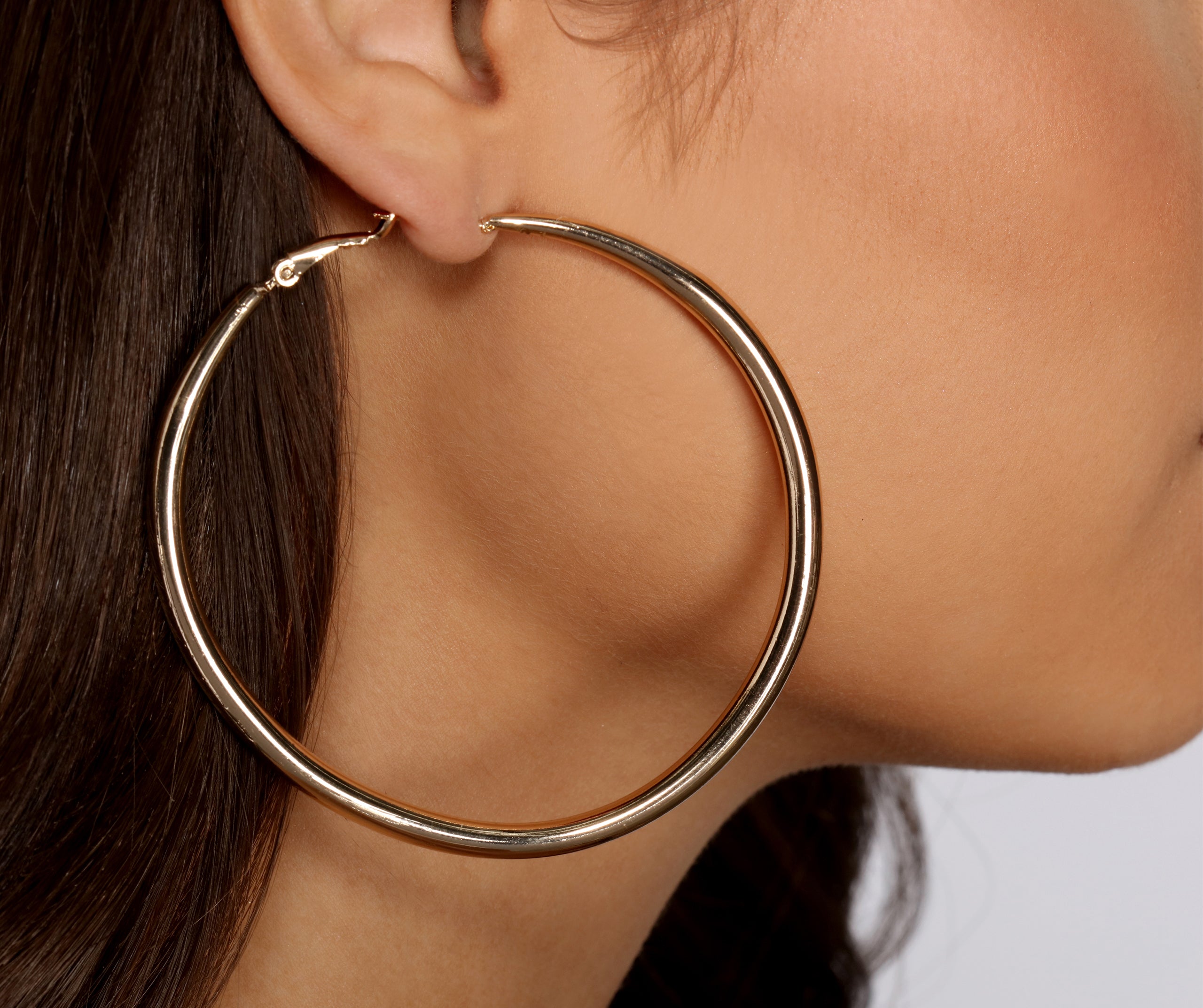 Keep It Sleek Tube Hoop Earrings