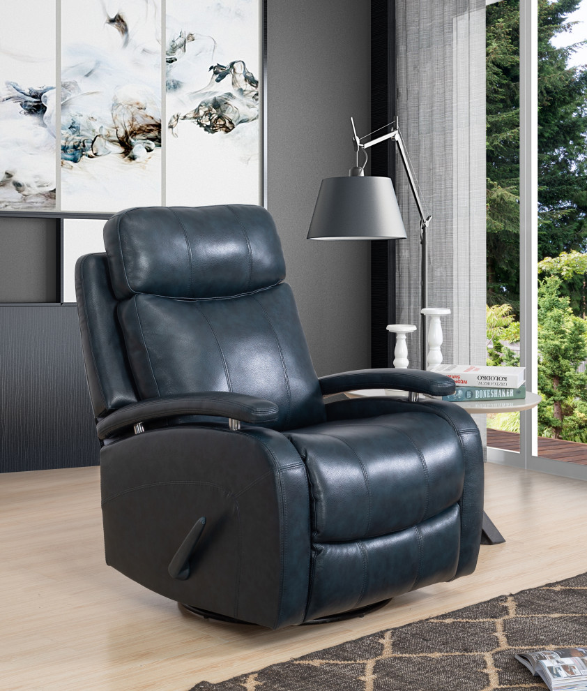 Barcalounger 8 3610 Duffy Swivel Glider Recliner (2 colors)   Contemporary   Recliner Chairs   by Kolibri Decor  Houzz