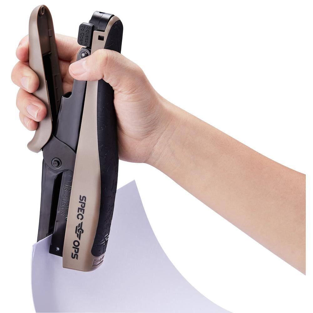 SPEC OPS Heavy-Duty 45 Sheet Plier Stapler Comfort Grip M8