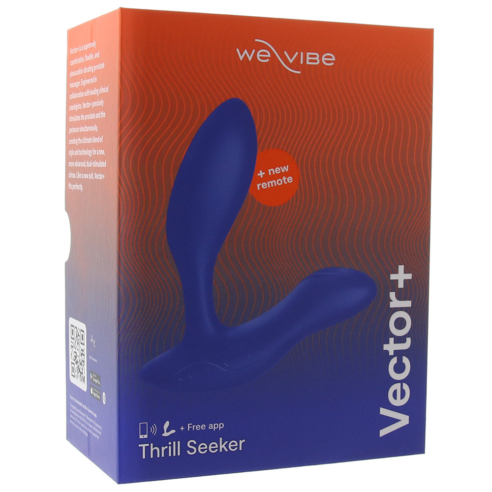 We-Vibe Vector+ Prostate Massager in Royal Blue