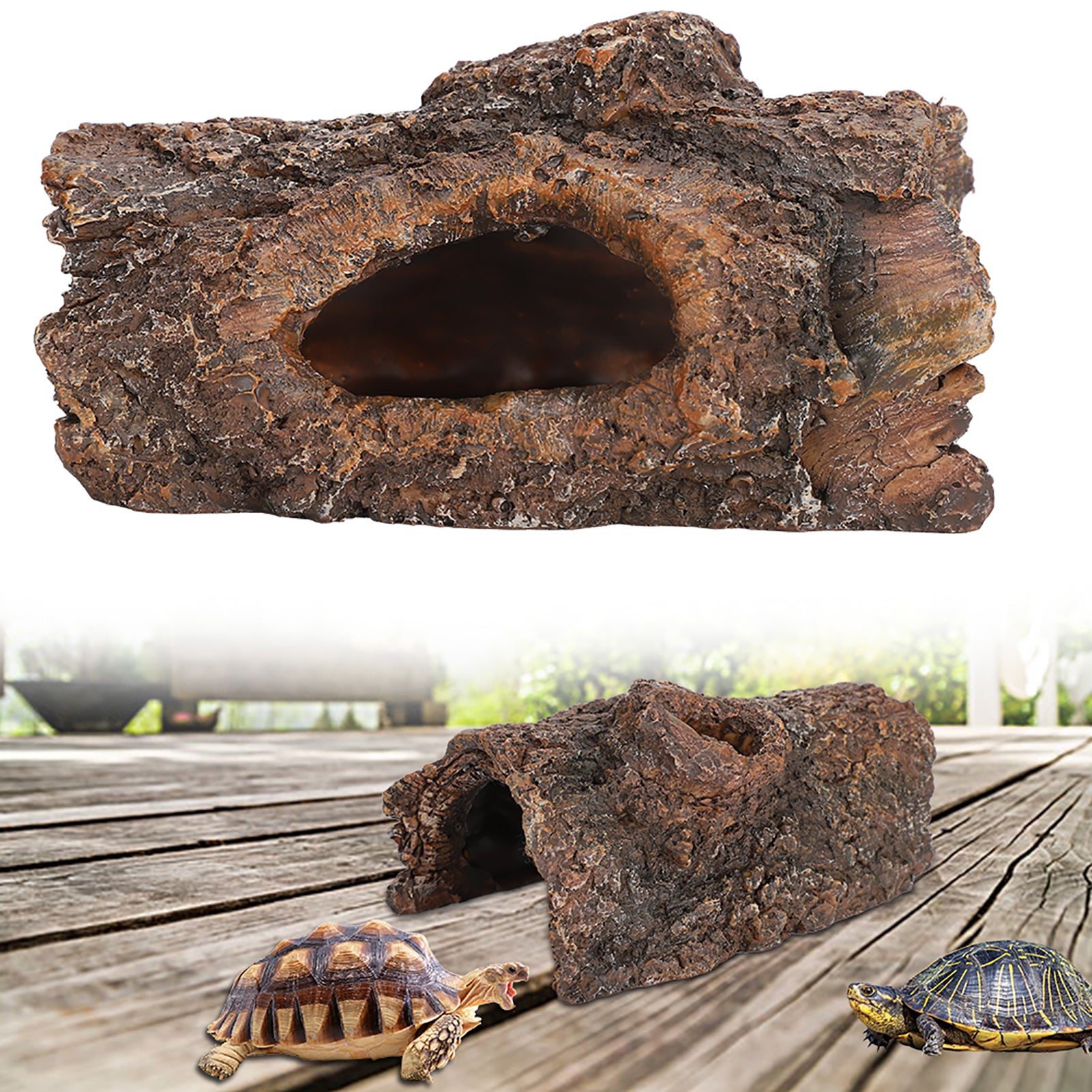 Resin Resin Reptile Hide Cave， Hide Cave Reptile Hide Cave， For Scorpion Lizard