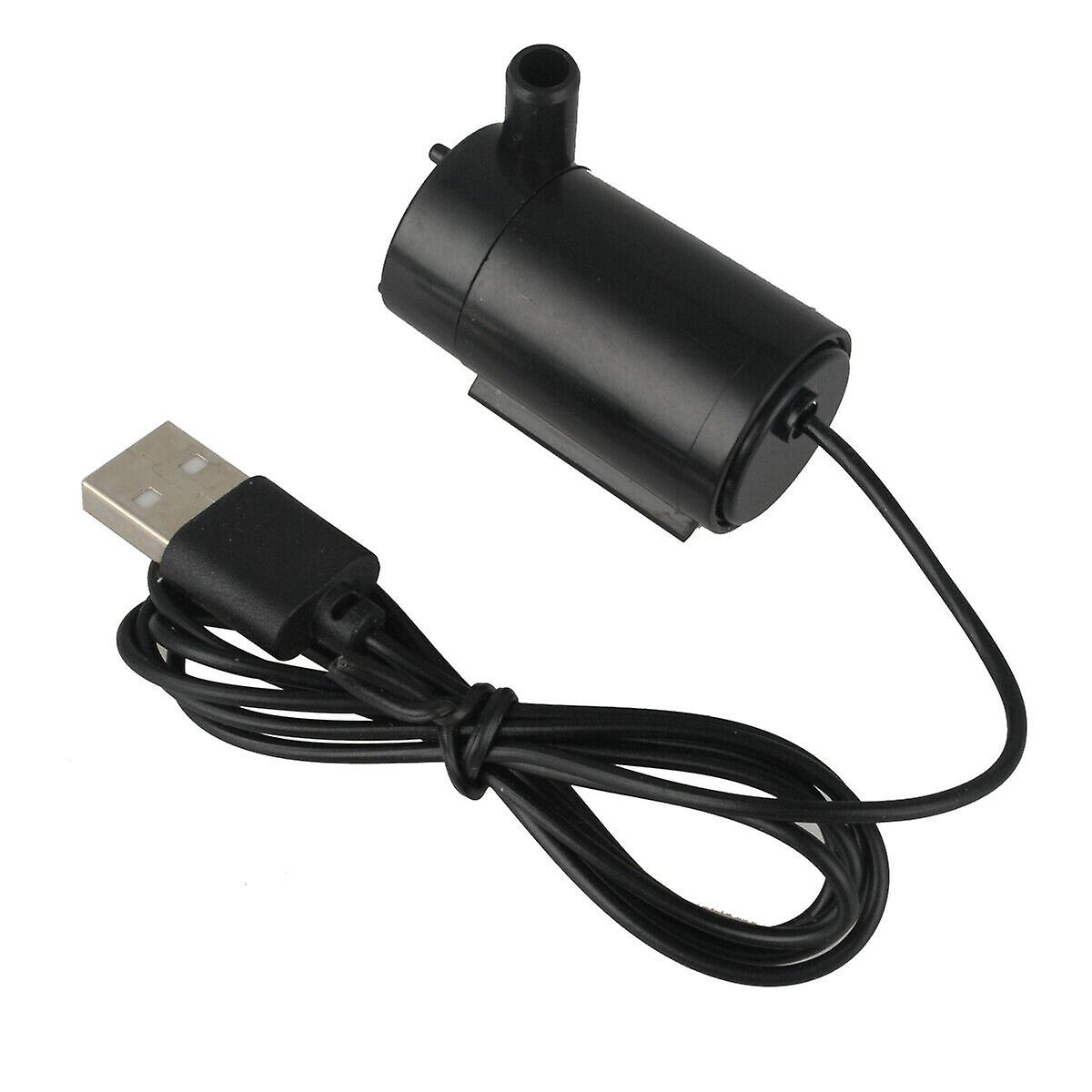 2pcs Usb Plug 1m Cable Mute Small Water Pump Mini Submersible Pump 5v 1.0a Tools Usa