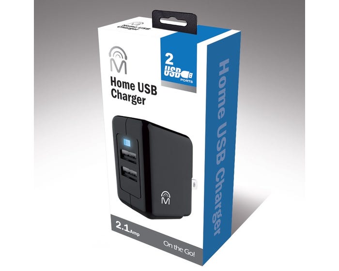 M Dual USB Home Charger 24360-RK