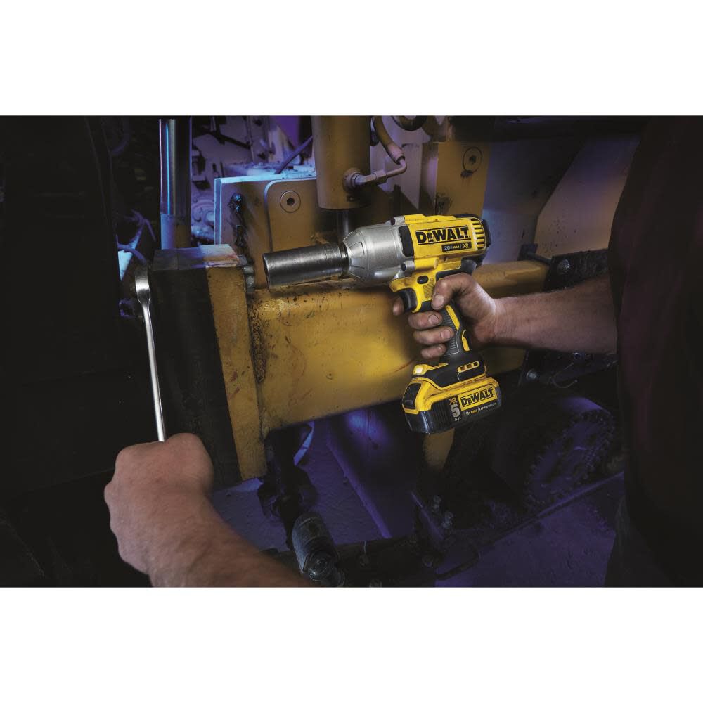 DEWALT 20V MAX XR 1/2" Impact Wrench with Detent Pin Anvil Bare Tool DCF899B from DEWALT