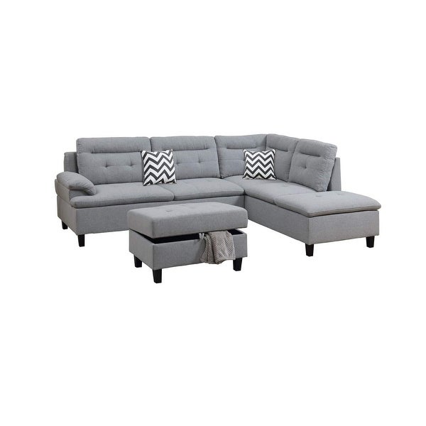 3 Piece Sectional Sofa Set