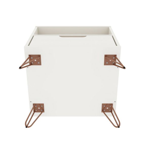 Rockefeller 1.0 Nightstand in White