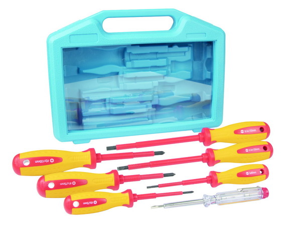 Ancor 711000 Insulated 7 Piece Screwdriver Set wit...