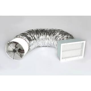 QA-Deluxe 3300 CFM Energy Efficient Whole House Fan Includes 1-Speed Remote Control QA-3300R