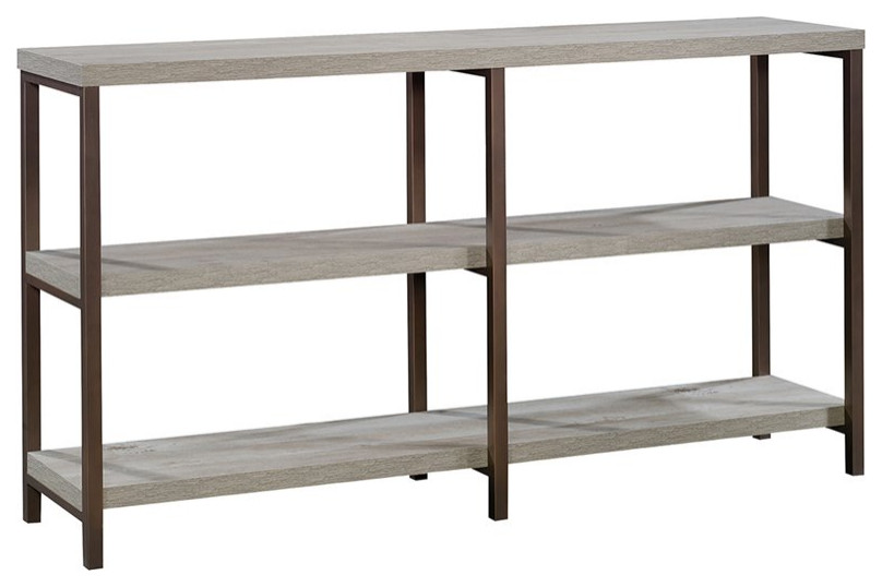 Sauder Manhattan Gate Console Table in Mystic Oak   Transitional   Console Tables   by Homesquare  Houzz