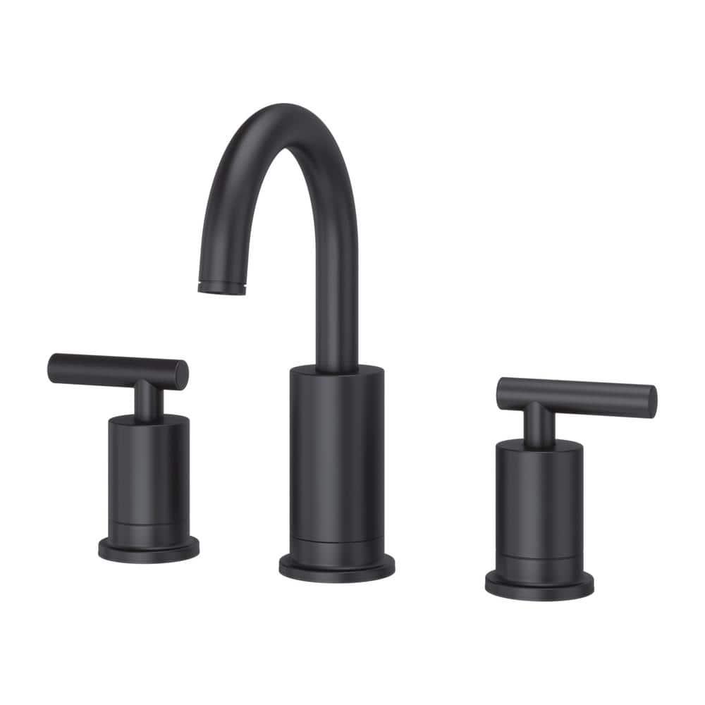 Pfister Contempra 8 in Widespread 2Handle Bathroom Faucet in Matte Black