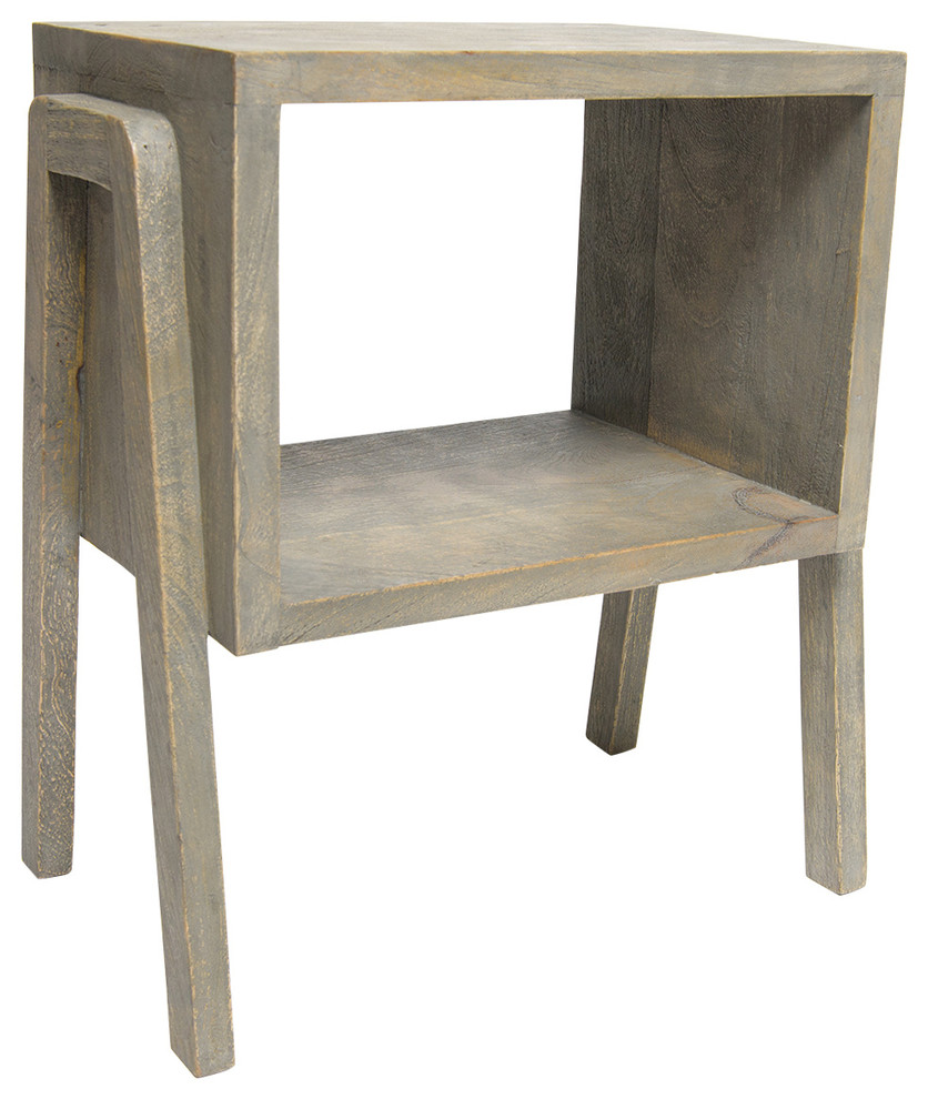 Small Stackable Wood Table   Farmhouse   Side Tables And End Tables   by Best Home Fashion  Houzz