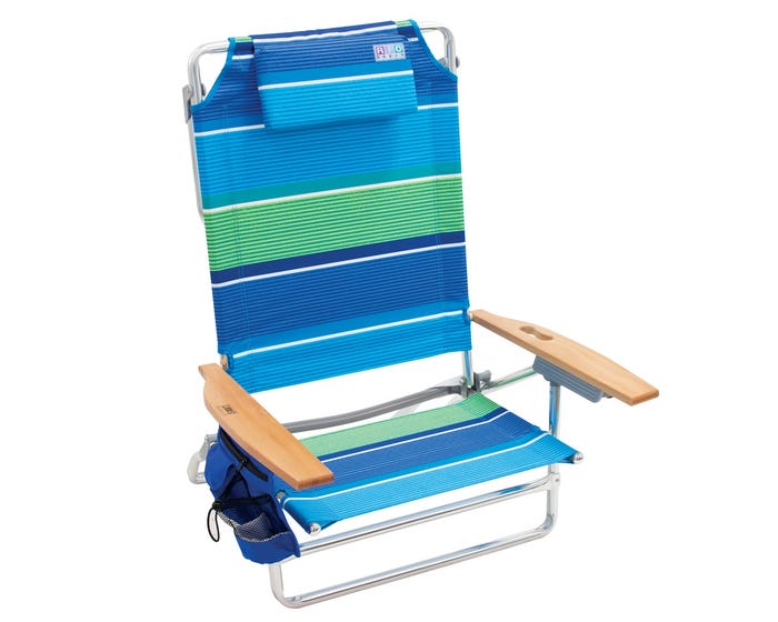 RIO Beach Big Kahuna Beach Chair - Stripe SC795-1905-1