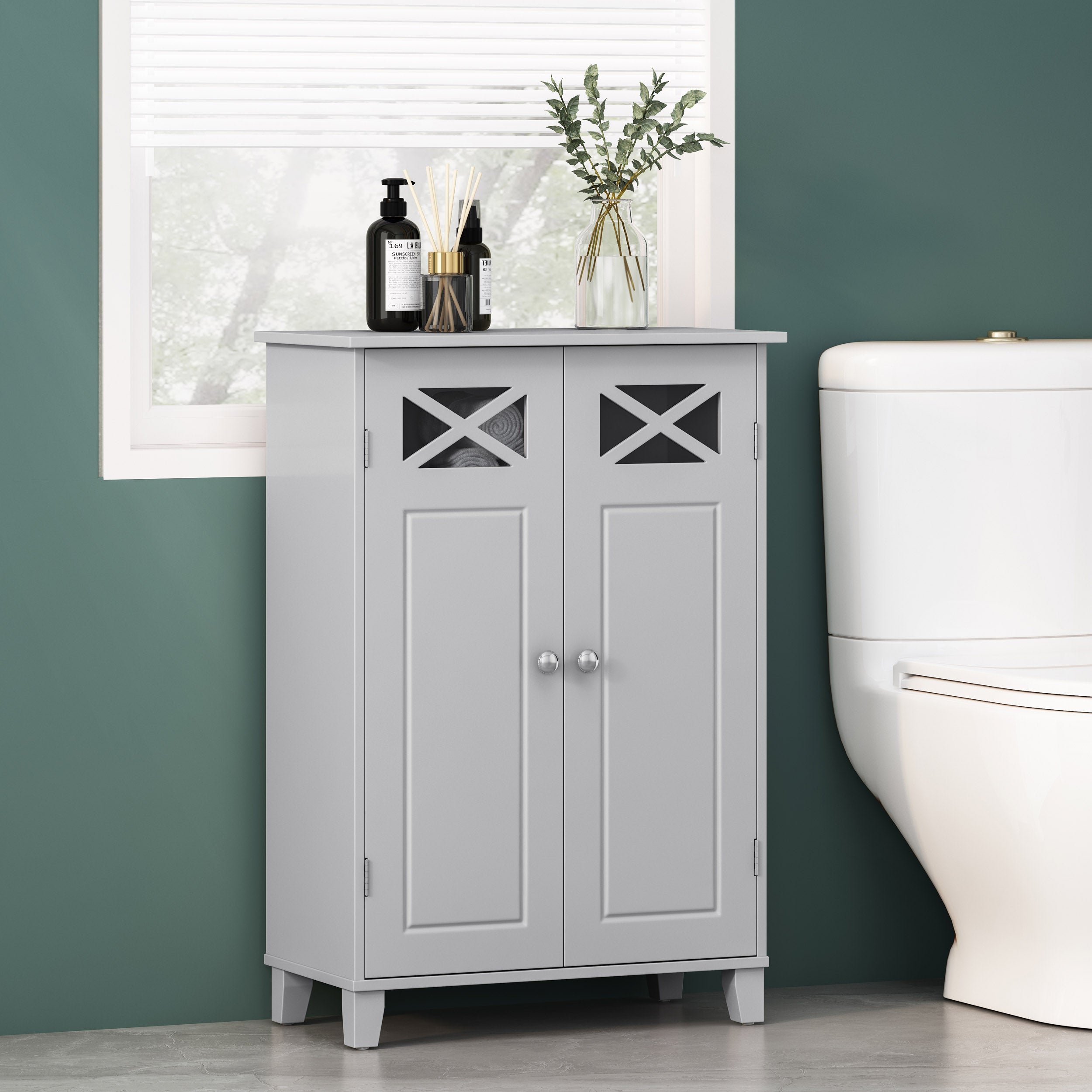 Ascutney Modern Bathroom Storage Cabinet