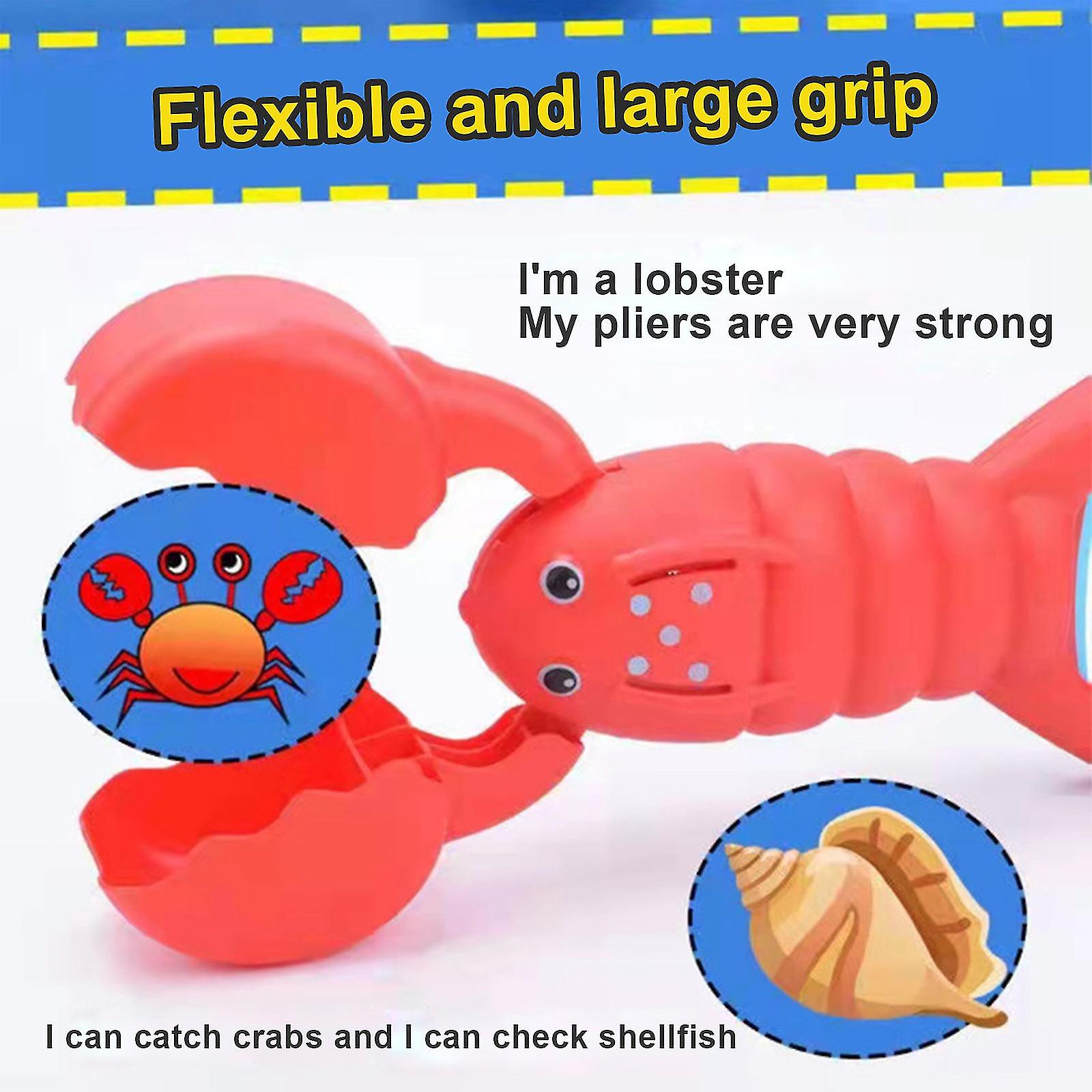 Red Lobster Sand Gripper Toy Gift，hand Excavator For Sandpit Or Beach， Crab Design For Children