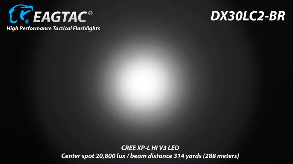 EAGTAC D Series DX30LC2-BR Bike Rechargeable LED Flashlight  w/ Free SandH  ―― 2 models