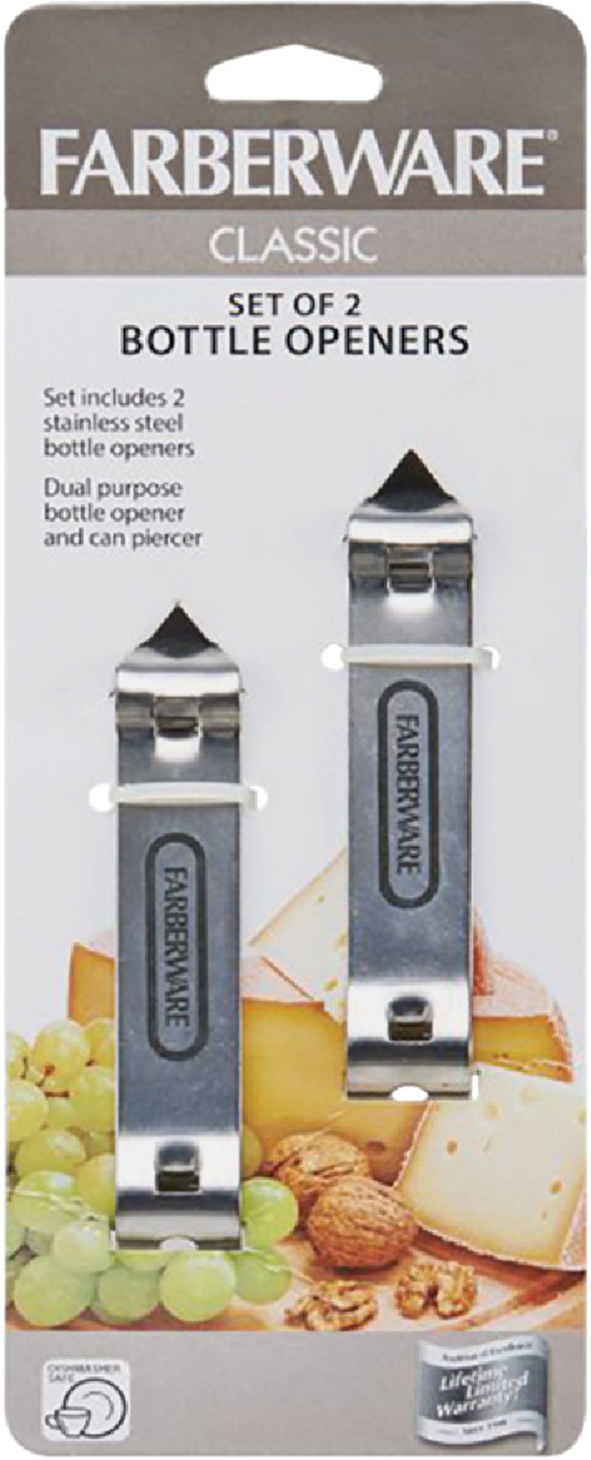 Farberware Bottle Opener Stainless Steel Canamp Bottle