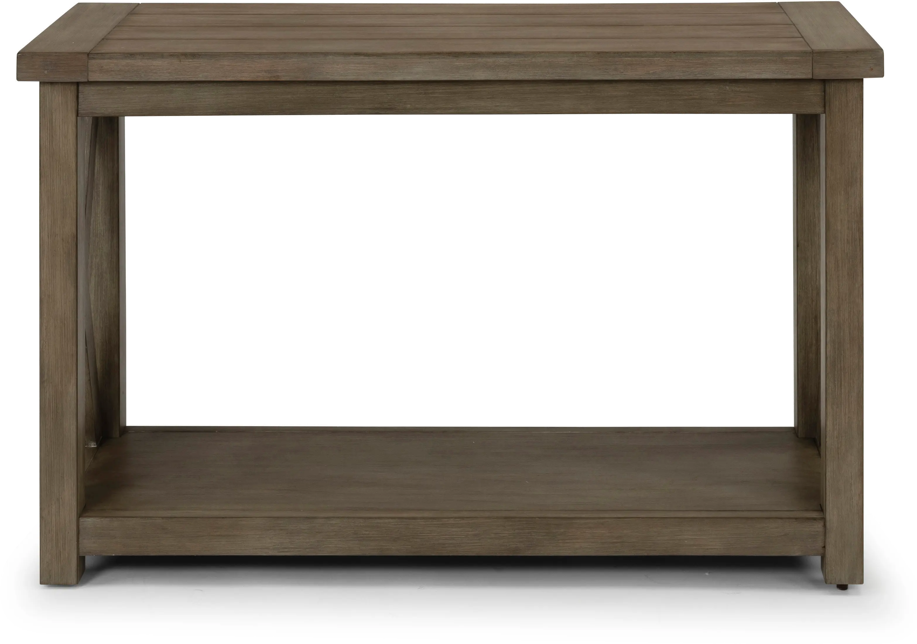 Gray Rustic TV Stand - Mountain Lodge