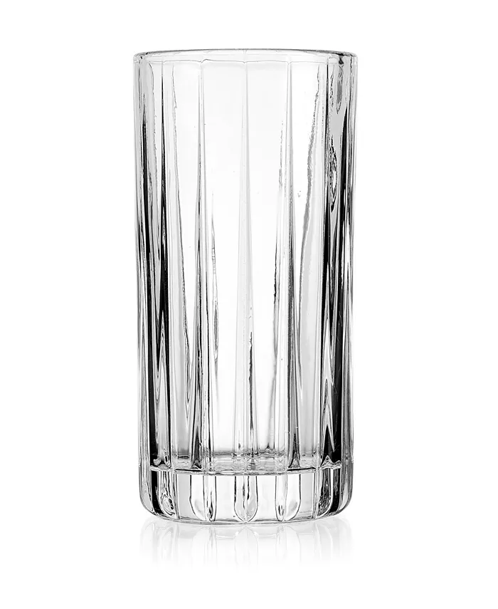 Godinger Parallels Highball Glasses Set of 6