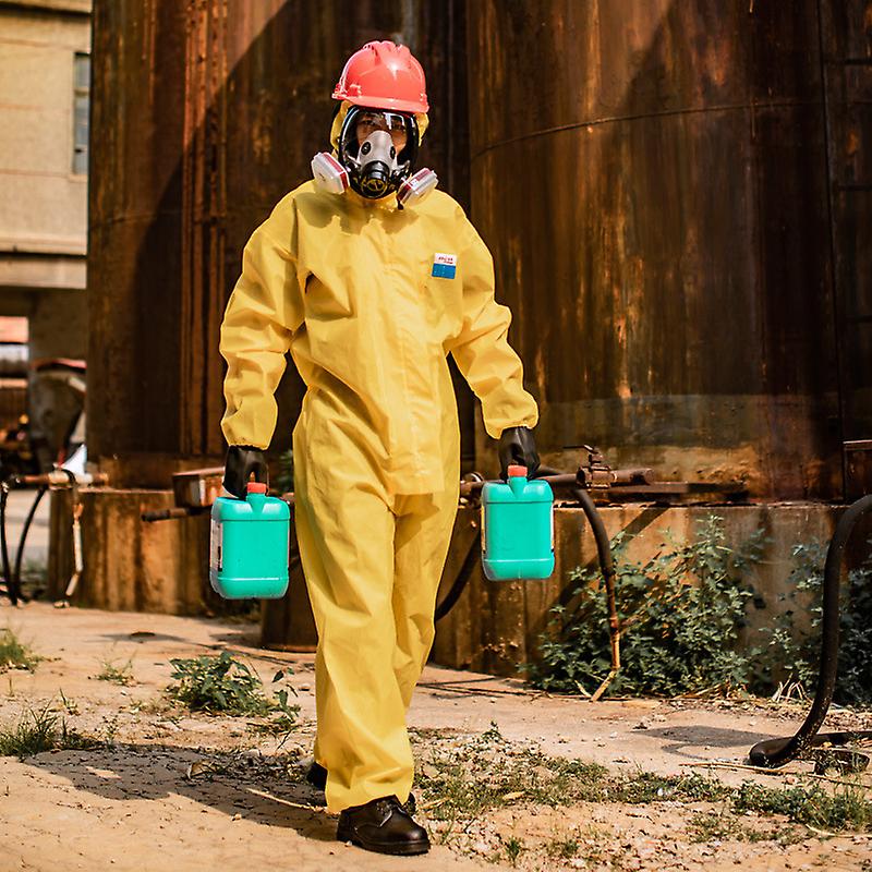 Nuclear Protective Radiation Clothing Biochemical Chemical Acid And Alkali Resistance， Include Masks