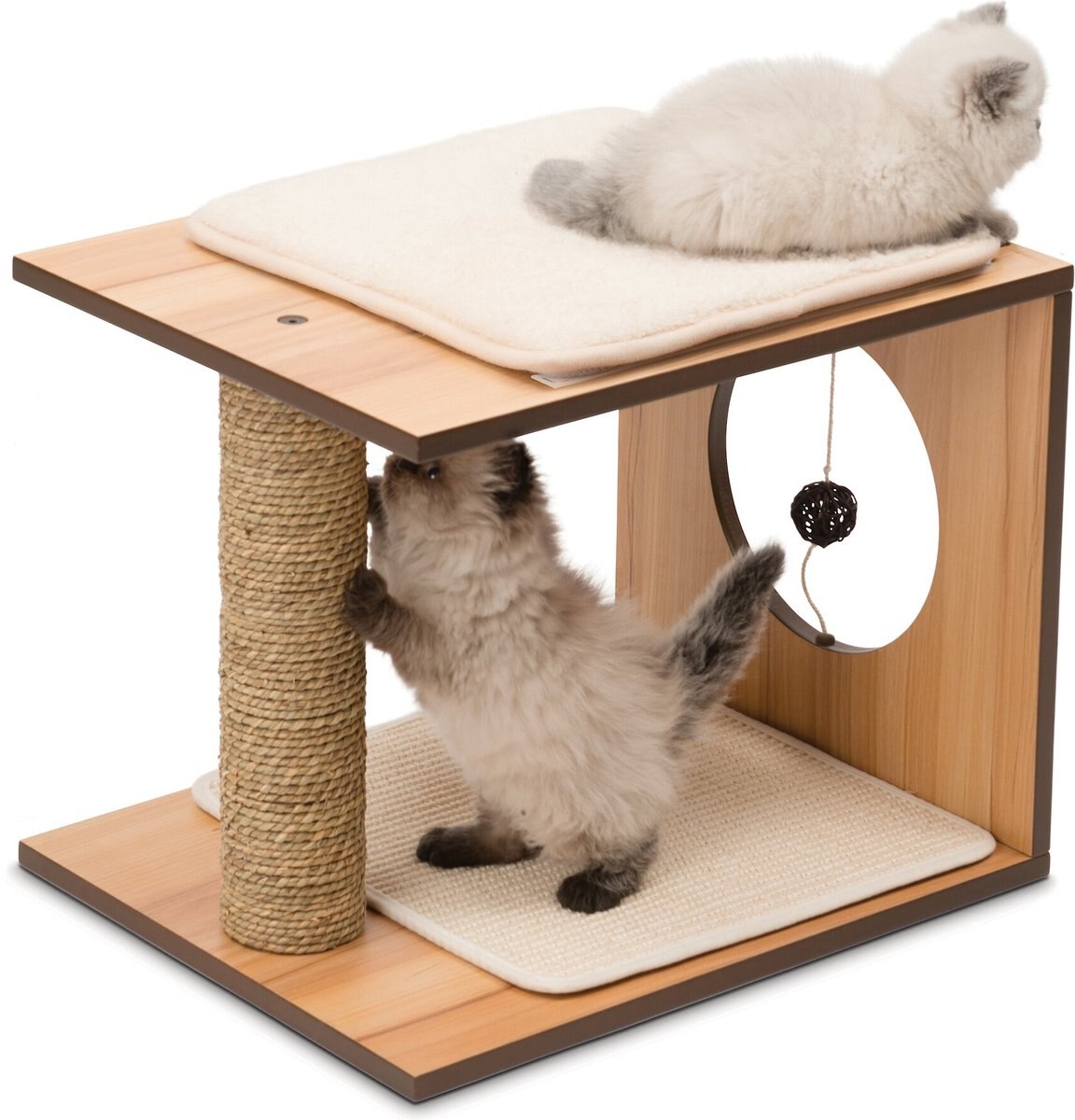 Vesper Stool 14.57-in Modern Cat Tree