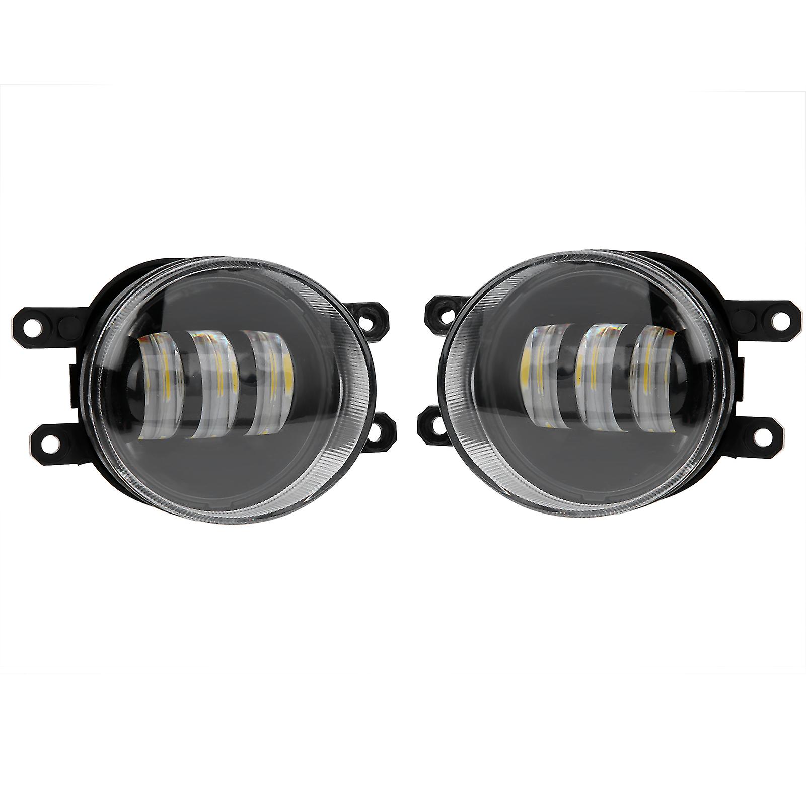 2pcs Led Fog Light 20w White Yellow Dual Color 8121048050 812100d042 Fit For 4runner/avalon/camry/corolla