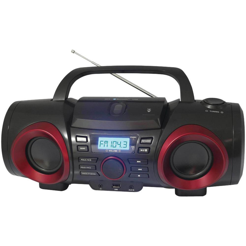 Naxa Bluetooth with MP3CD Classic Boom Box NPB-267