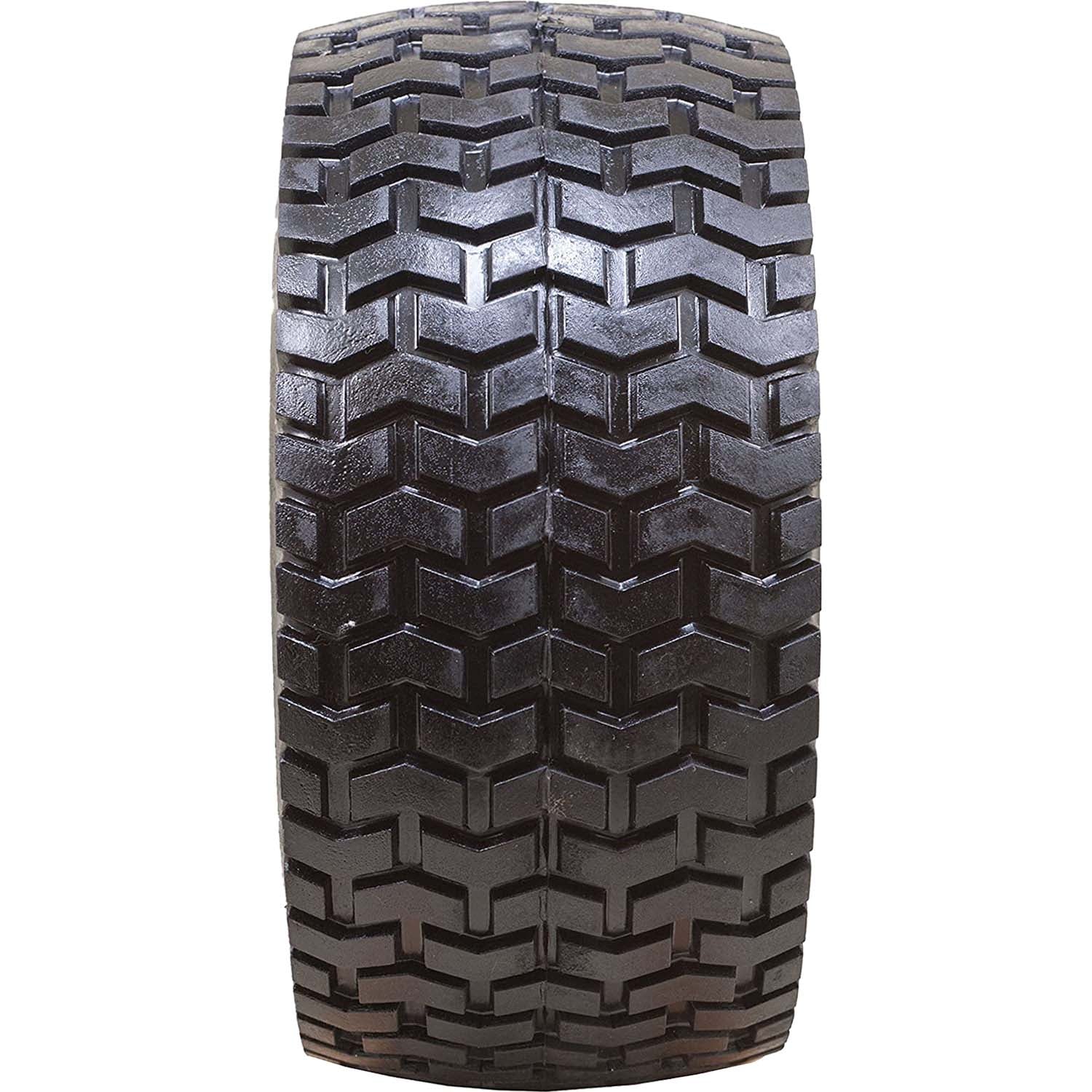 Marathon 30426 Flat Free Turf Lawn and Garden Tire on Rim 15x6.50-6