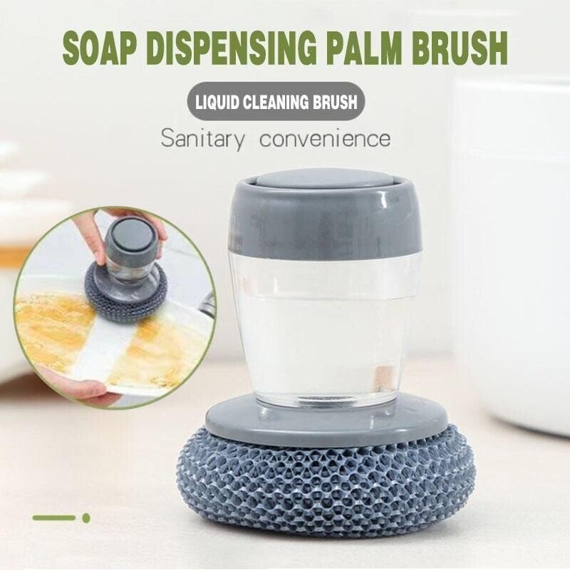 Kitchen Soap Dispensing Palm Brush(BUY 2 GET 1 FREE)