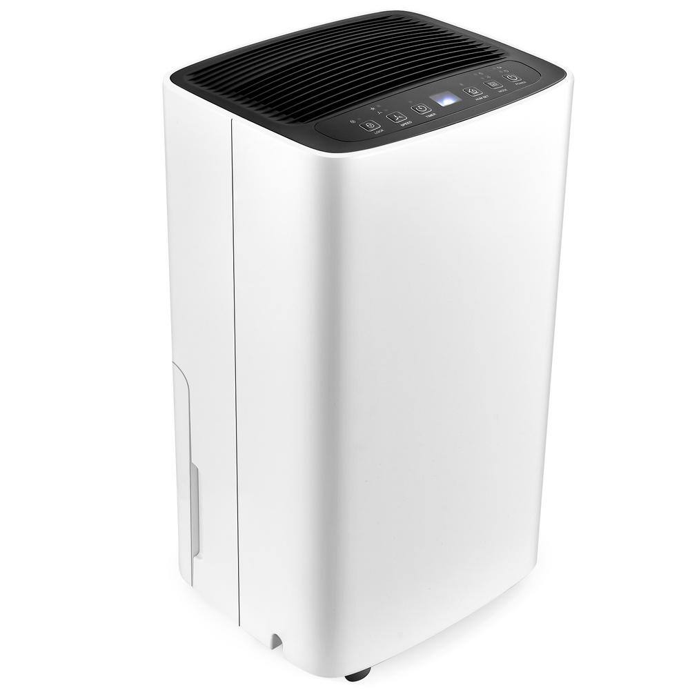 Gymax 24-Pints 1500 sq. ft. Portable Dehumidifier with 3-Modes and 2-Speeds GYMHD0094