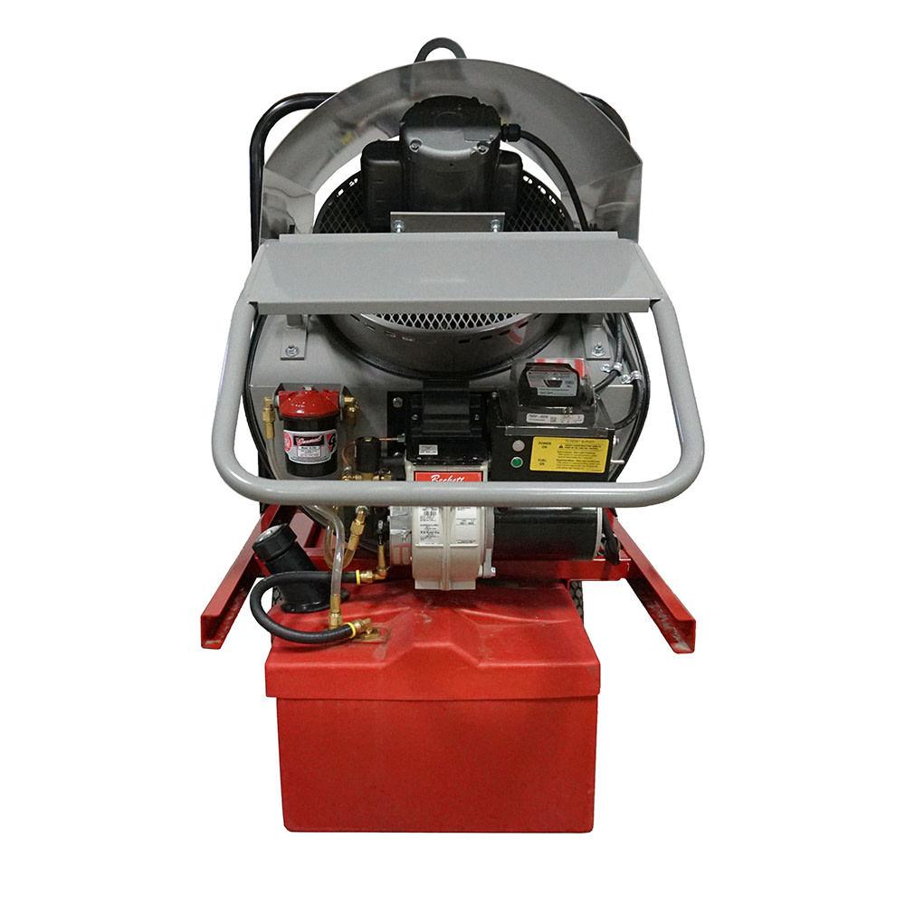 Indirect Fired 420k BTU Portable Heater System (Oil/Diesel) ;