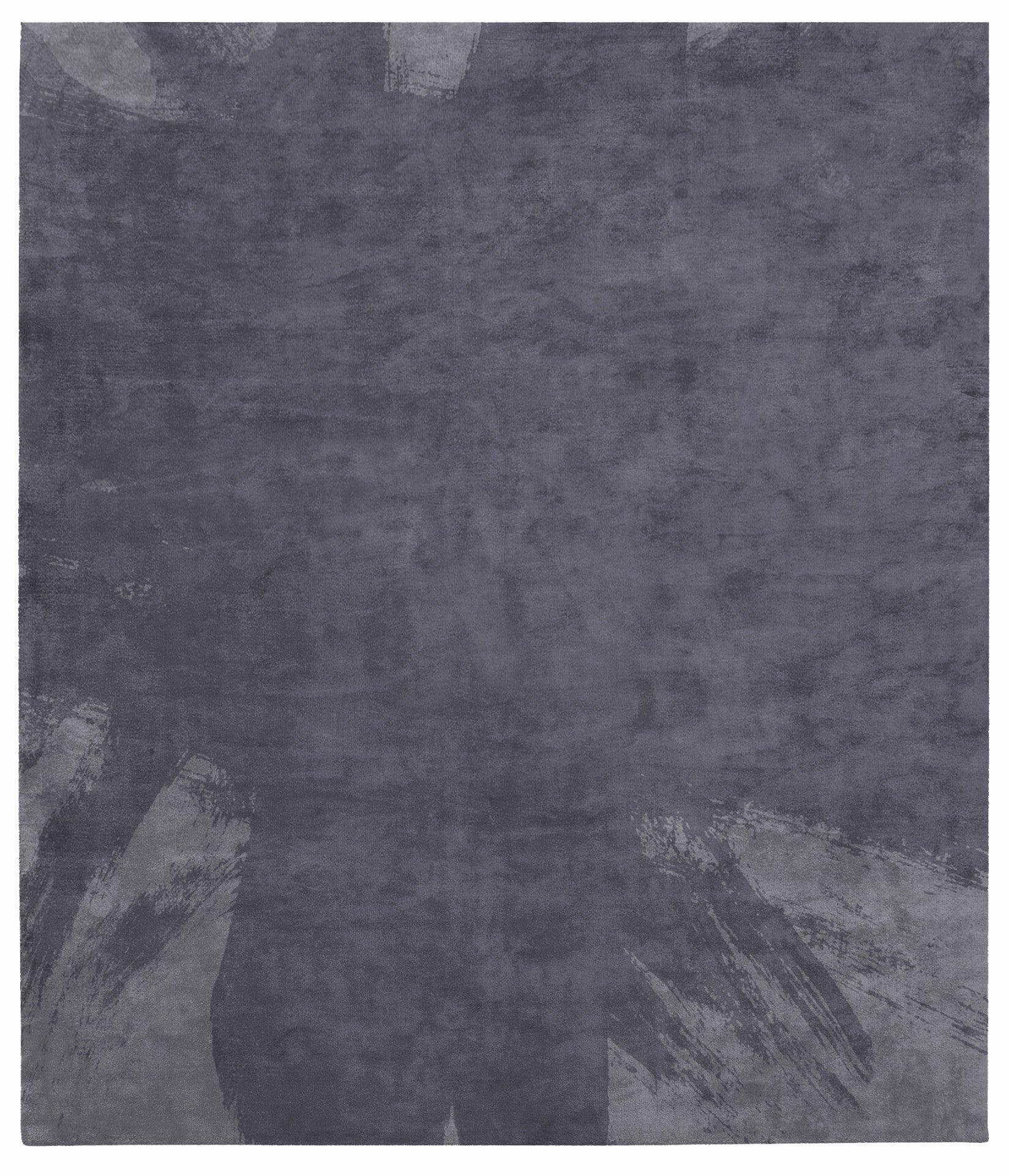 Hanjiro Boogie Hand Tufted Rug in Dark Blue design by Second Studio