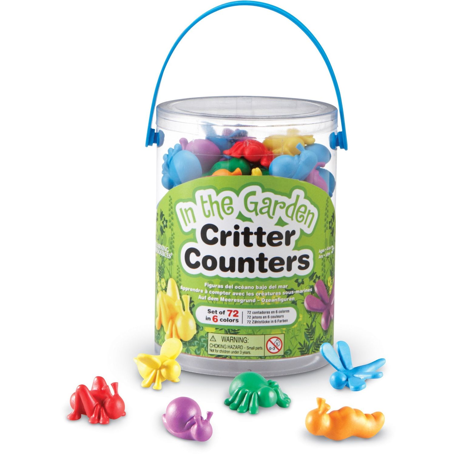 In The Garden Critter Counters by Learning Resources LRNLER3381