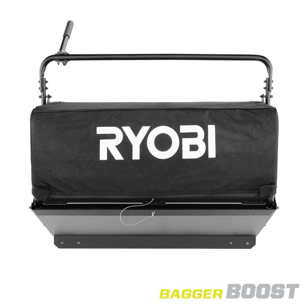 RYOBI Integrated Bagger with Boost for RYOBI 80V HP 30 in. Zero Turn Riding Lawn Mowers ACRM018